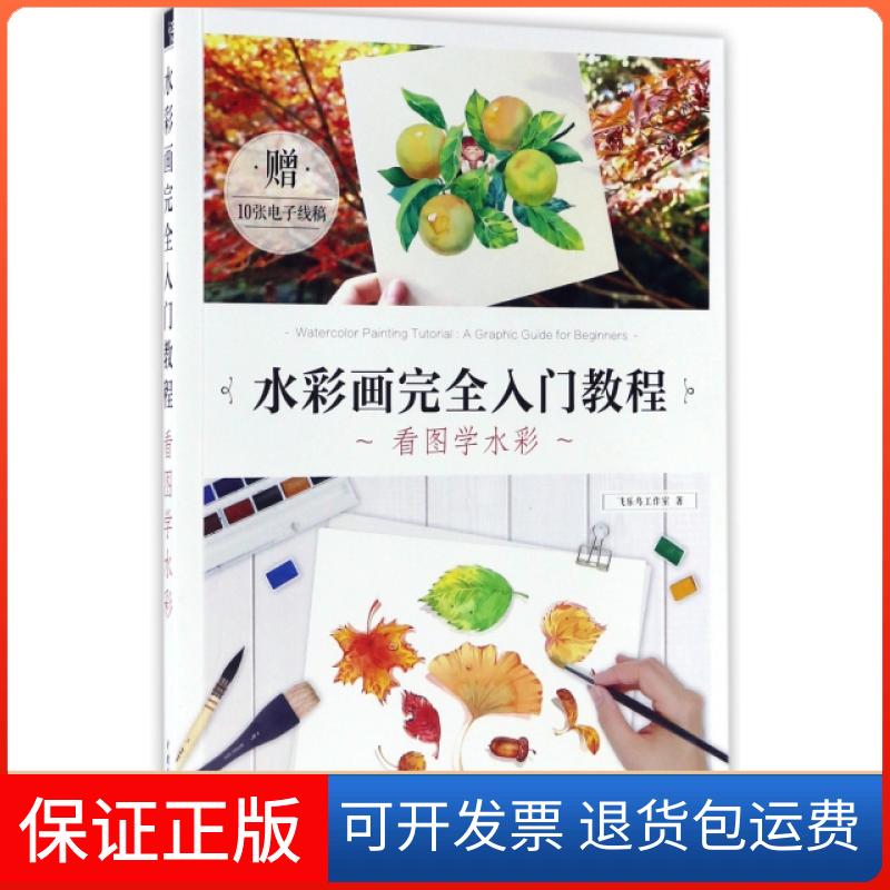 【保正版】水彩画入门教程 看图学水彩飞乐鸟工作室 著中国水利水电出版社9787517053934