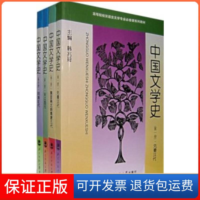 【保正版】中国文学史(全四套)韩兆琪北京师范大学出版社9787303034550
