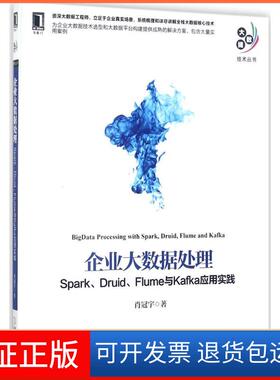 【保正版】企业大数据处理：Spark、Druid、Flume与Kafka应用实践肖冠宇机械工业出版社9787111579229