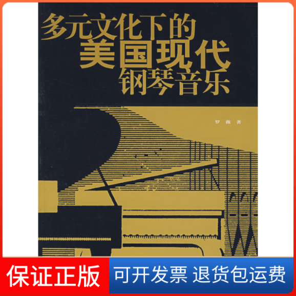 【正版】多元文化下的美国现代钢琴音乐罗薇中国传媒大学出版社9787811271225