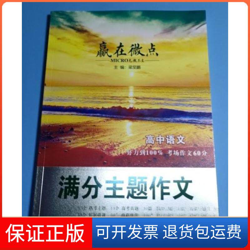 【保正版】赢在微点满分主题作文高中语文梁至鹏河北教育出版社9787554575765