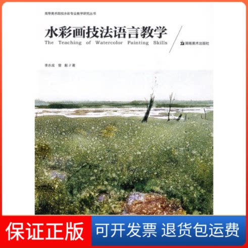【保正版】水彩画技法语言教学/高等美术院校水彩专业教学研究丛书李水成 曾毅 著作湖南美术出版社9787535633781