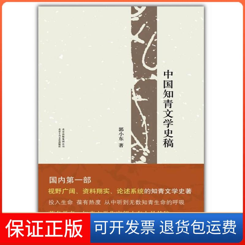 【保正版】中国知青文学史稿郭小东北京十月文艺出版社9787530212240