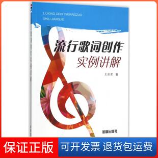 流行歌词创作实例讲解王胜君金盾9787518605835 保正版