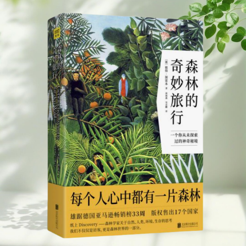 【正版图书】森林的奇妙旅行 德彼得渥雷本著 北京联合出版公司