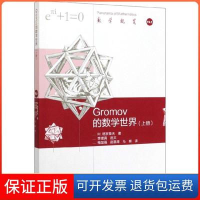 【保正版】Gromov的数学世界(上)/数学概览(俄罗斯)M.格罗莫夫|责编:和静|总主编:严加安//...高等教育9787040534023