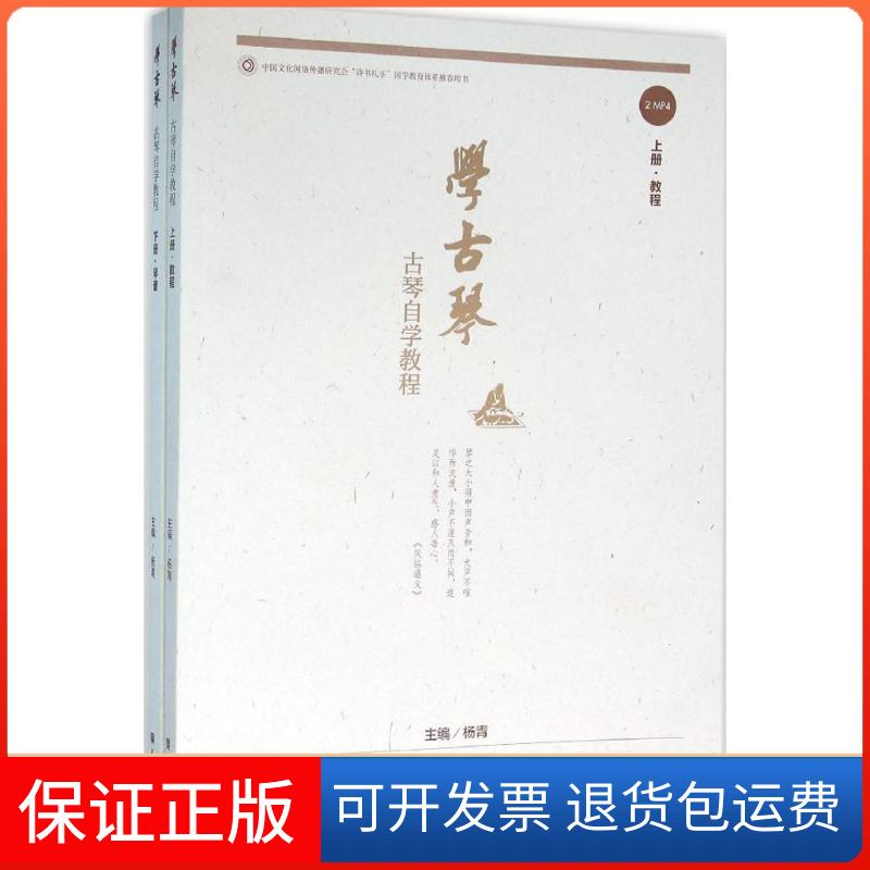 【正版】学古琴：古琴自学教程杨青人民音乐出版社9787103050811