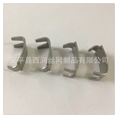 网片连接卡扣 铁丝固定卡扣 刺丝安装卡扣 刀片刺网卡扣钳子厂家