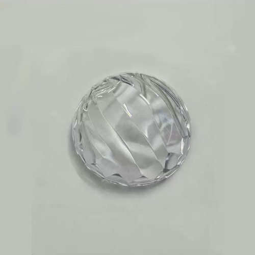 网红北极光灯罩75MM水波纹灯罩星空投影灯罩七彩魔球水晶氛围灯罩
