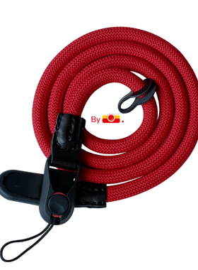 相机肩带适用富士佳能xs10红背带xt30三代脖拍立得带绳挂霍莉配件