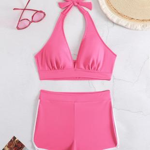 swimsuit for high pregnant vacation large spring hot solid