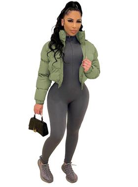 jackets for women autumn winter fashin long zipper casual