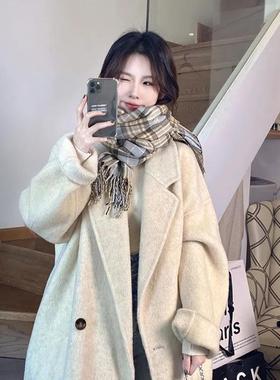 long double double-sided winter coats autumn windbreak