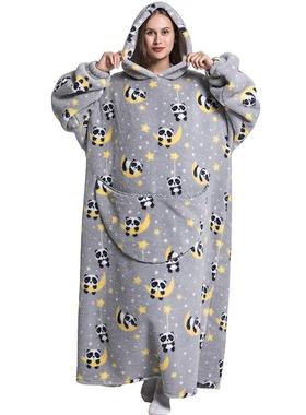 Blanket Hoodie Wearable Blanket Sweatshirt Oversized Warm