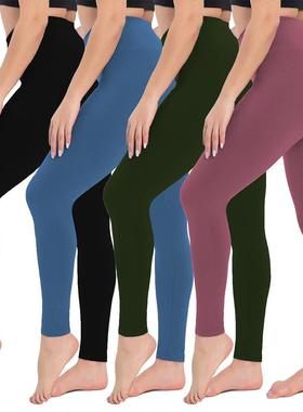 women workout yoga pants flat belly sheathing trousers