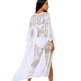 Beach Cover Cardigan Holiday Mesh Bikini