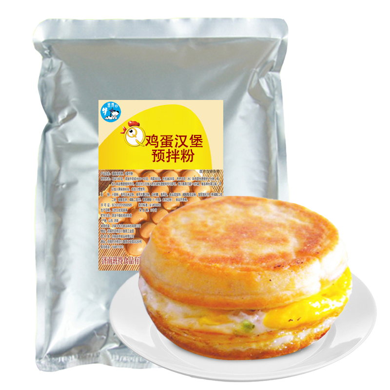 鸡蛋汉堡专用粉好吃更好卖