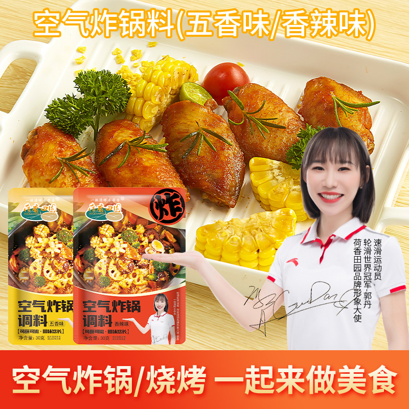 空气炸锅调味料专用烧烤食材配料香辣调料粉腌料干碟烤肉蘸料干料
