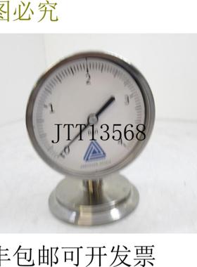 供应erson Negele 160 PSI 充油卫生压力表 EL 192010061011A