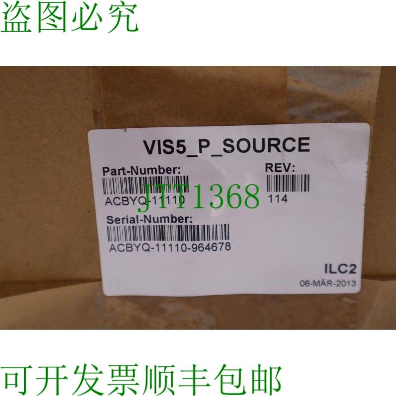原装供应二手 ADVEST VIS5_P_SOURCE REV 114 ACBYQ-11110 HV-P H