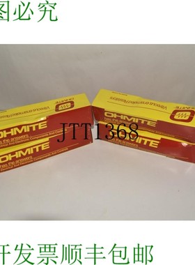 原装供应OHMITE 凸片电阻器 L225J100 225W 100 欧姆 - 5 个 U