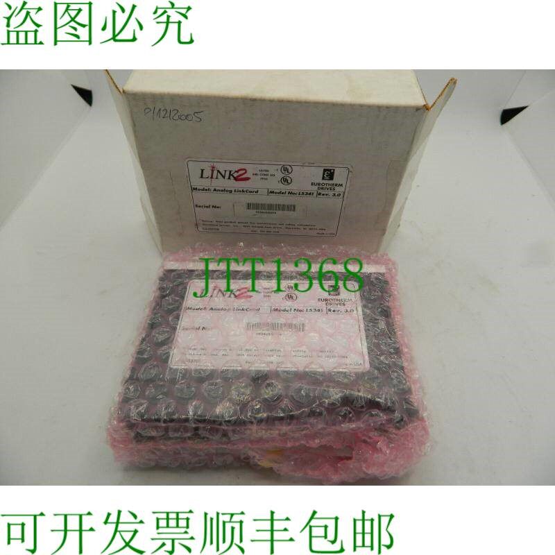 原装供应1x Eurotherm 驱动器 L5341 Rev. 3.0 模拟仓库卡 Link2