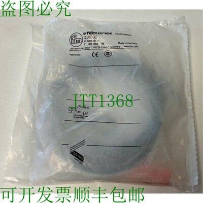 原装供应ifm electronics 电感式传感器 / IG0092 / IG-2008-BBOO