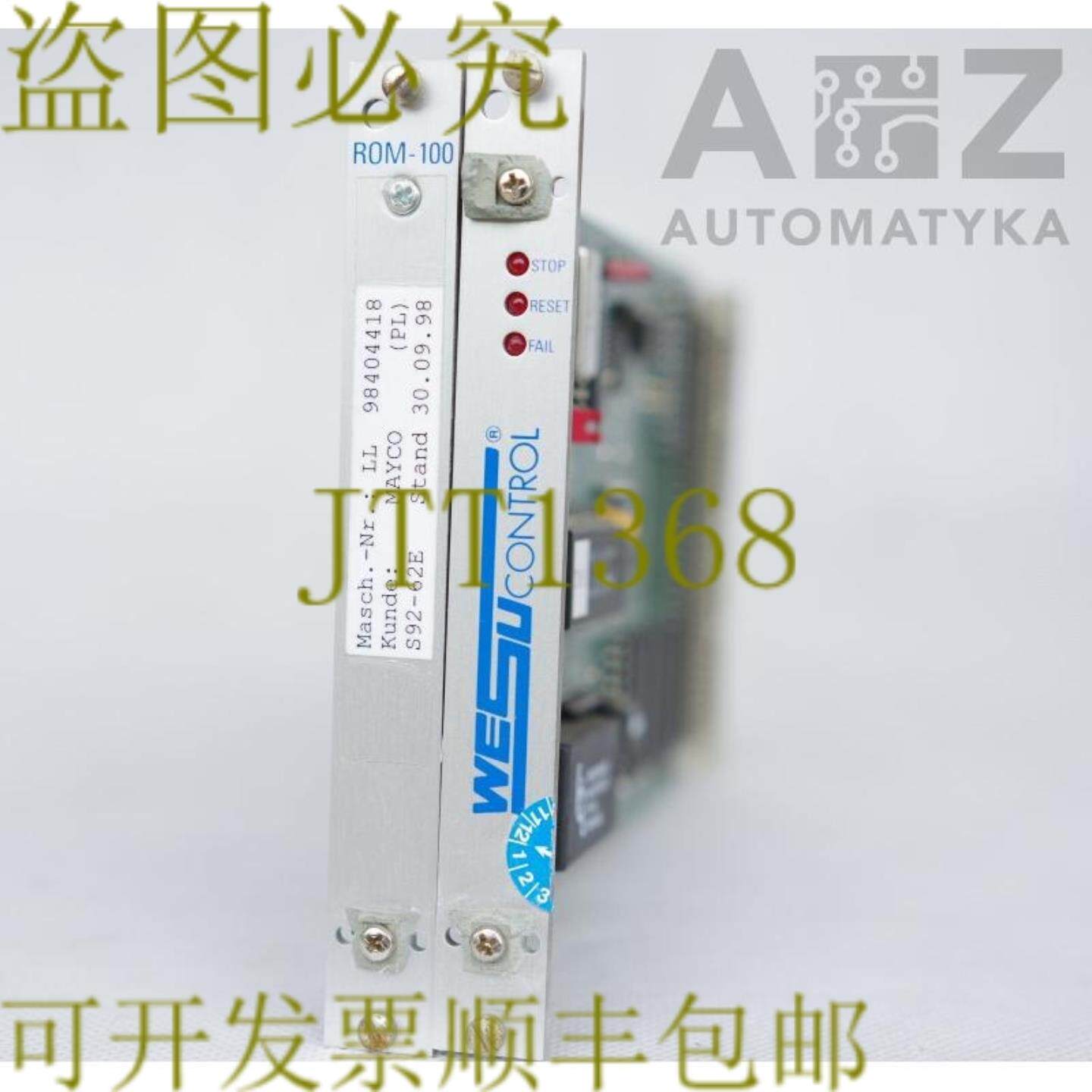 供应WESU 控制ROM-100 + CPU 卡 CPU 200-03-02 TIMM + KRE