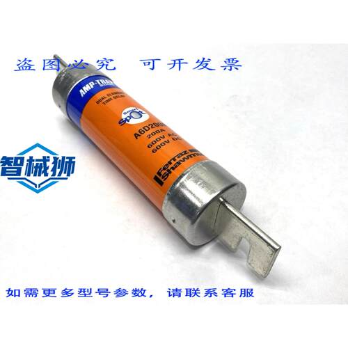 原装供应 FERRAZ SHAWMUT A6D200R AMP-TRAP 双元件延时熔断器 RK