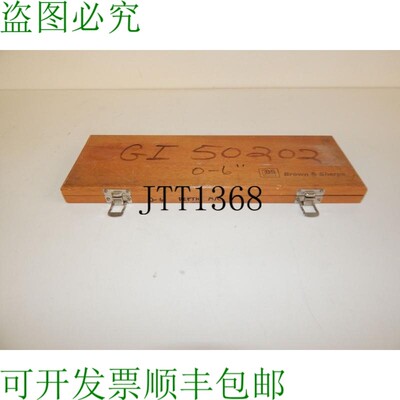 原装供应FOWLER 专业千分尺 0-6" SBH31
