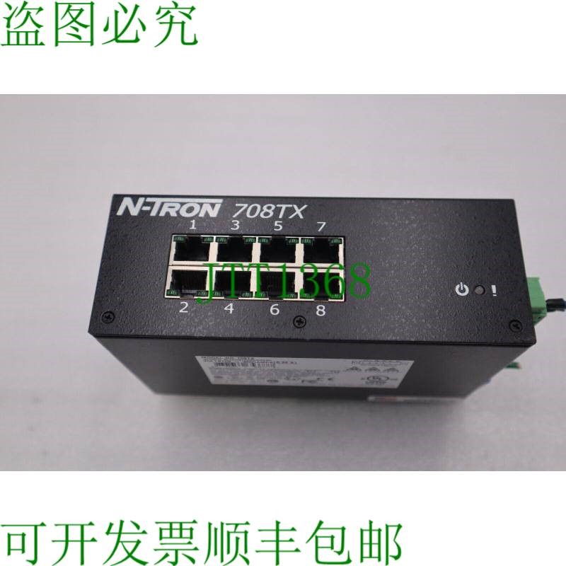 原装供应N-Tron 708TX 网络 8 通道 10/100Mbps 网络 K-91C