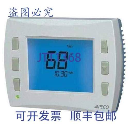 供应PECO T4522-001 可编程恒温器 2H2C 白色