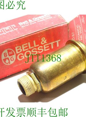 原装供应Bell & Gossett 113021号87自动通风口新品