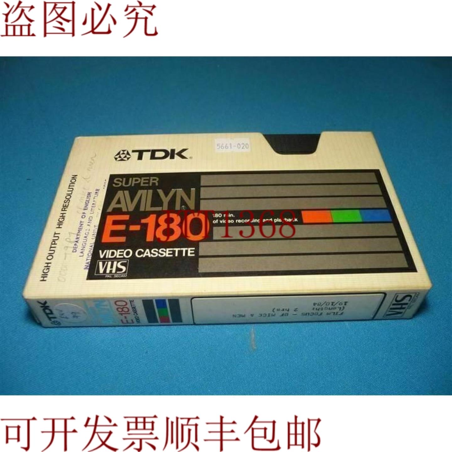 供应TDK电影焦点-老鼠和男人长度2小时VHS