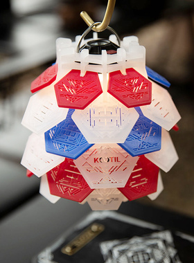 户外灯饰goalzero灯罩GZ灯露营氛围装饰配件亚克力胡桃木松果配饰