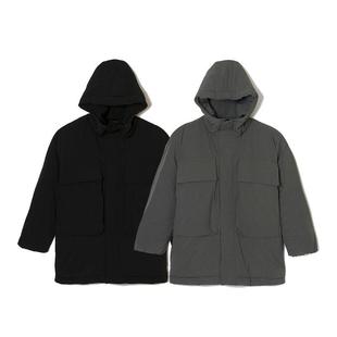 日本制保暖休闲中长款 N.HOOLYWOOD COAT HOODED 连帽棉服 24AW