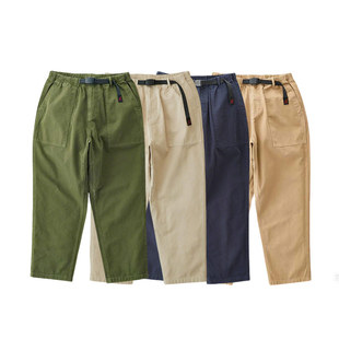 时尚 九分裤 休闲阔腿宽松工装 直筒裤 裤 GRAMICCI小野人