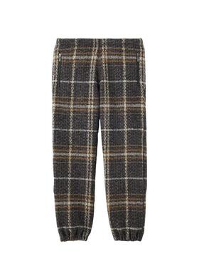 NEEDLES Sportswear Zipped W.U. Pant 束脚格纹潮流休闲裤