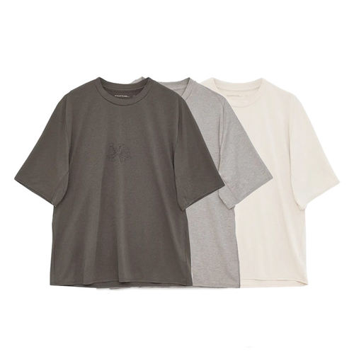 PORTAL Lateral Peak SS Tee Silent宽松短袖夏季休闲百搭简约T恤