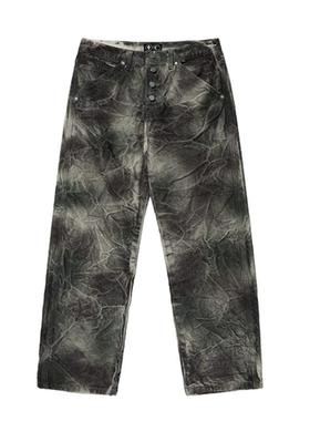 THUG CLUB Bio Army Pants 做旧 高街迷彩休闲裤子黑灰色牛仔裤