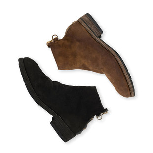 UNDERCOVER x Guidi 25新款联名 男士复古休闲拉链短靴马皮靴