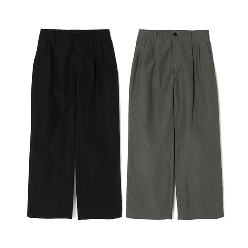 NHOOLYWOOD Pants 经典款 男子纯色简约日常通勤舒适休闲长裤