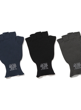 N.HOOLYWOOD Pieces Fingerless Gloves 男女同款针织无指手套