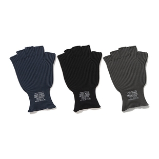 N.HOOLYWOOD Pieces Fingerless Gloves 男女同款针织无指手套