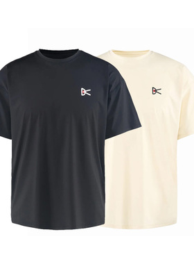 DISTRICT VISION Lightweight Short 男士徽标经典款短袖T恤