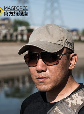 MAGFORCE麦格霍斯男春夏季六片式水洗棒球帽3005户外遮阳棒球帽子