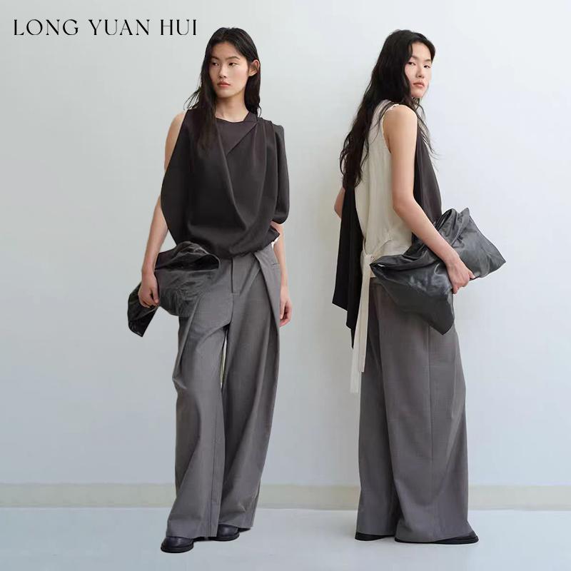 2025秋冬新款黑色长款风衣外套