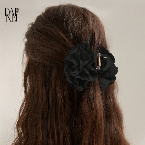 DAINEI岱妮森系蕾丝花朵抓夹