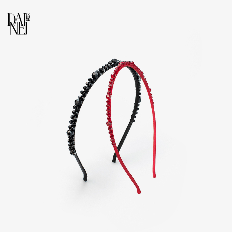 DAINEI宫廷水晶头箍订婚头饰发箍