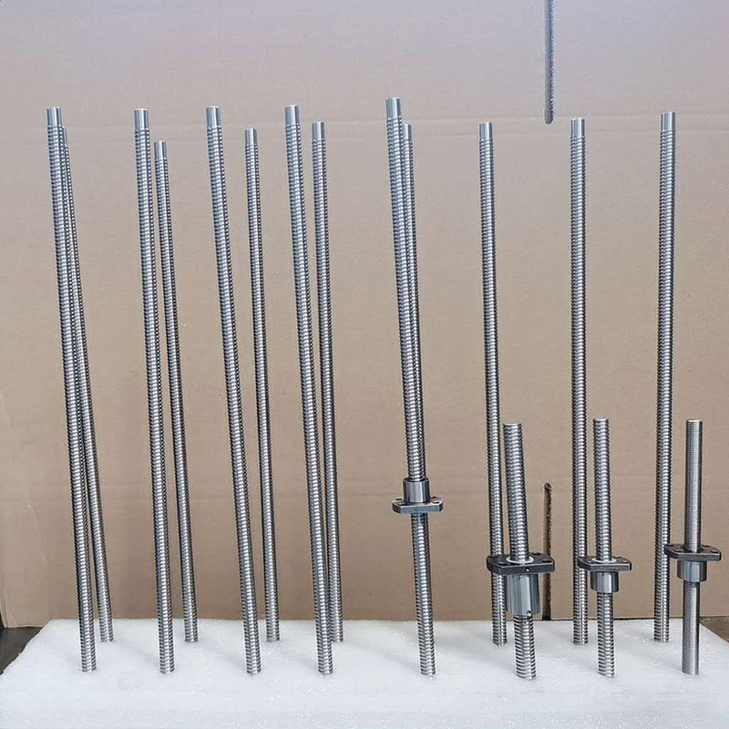 高速静音型滚珠丝杆 滚珠丝杠螺母 高精度滚珠丝杆 小型滚珠丝杠